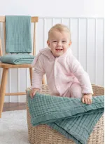 Hippi Mavi Bebek Battaniye