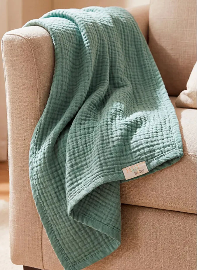 Hippi Mavi Bebek Battaniye