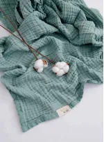 Hippi Mavi Bebek Battaniye