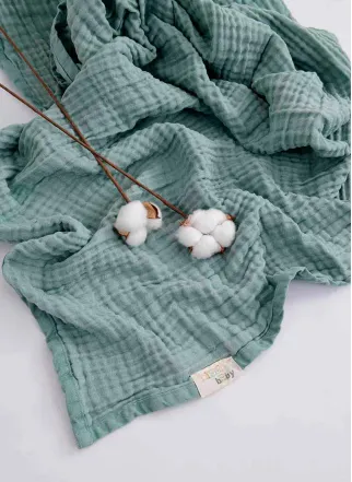 Hippi Mavi Bebek Battaniye