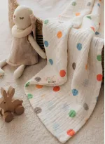 Hippi Puantiye Örtü