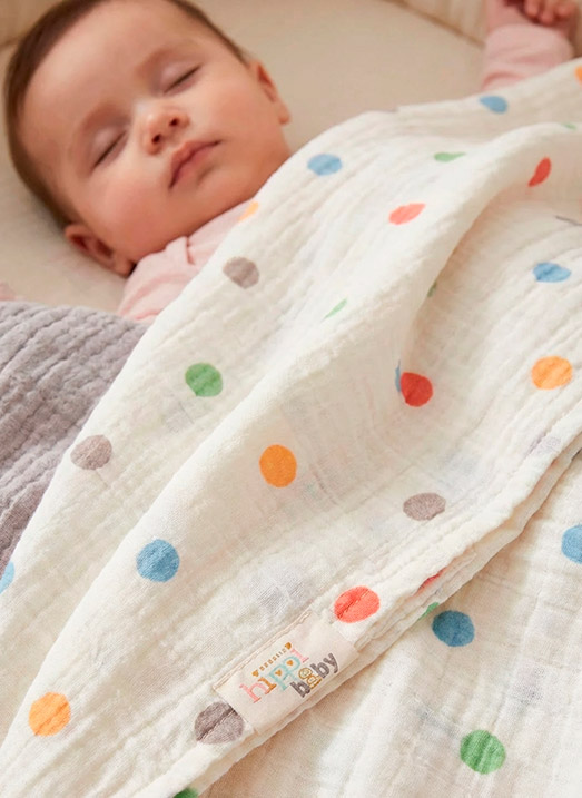 Hippi Puantiye Örtü