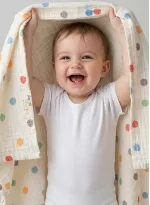 Hippi Puantiye Örtü