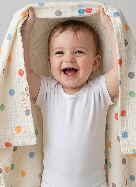 Hippi Puantiye Örtü