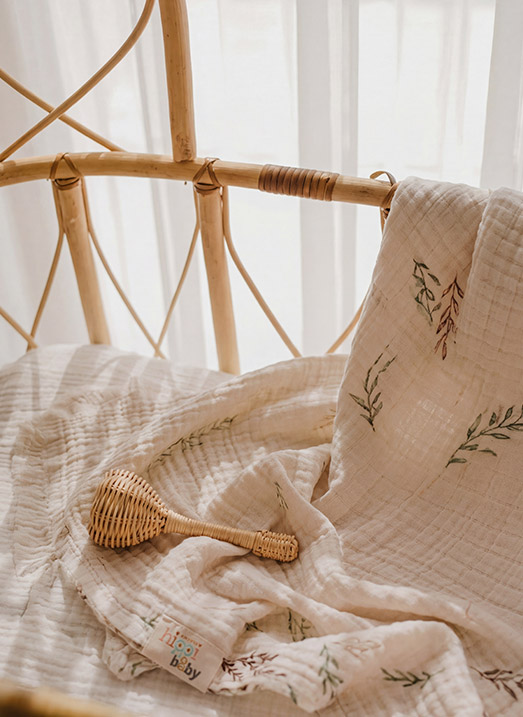 Hippi Zeytindalı Örtü