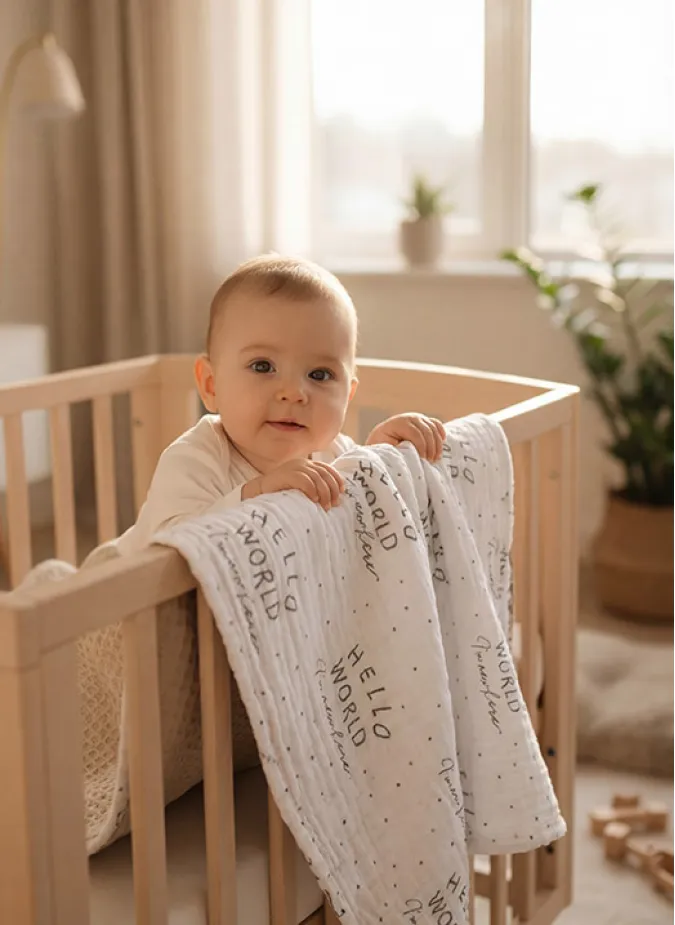 Hippi Yazılı Örtü