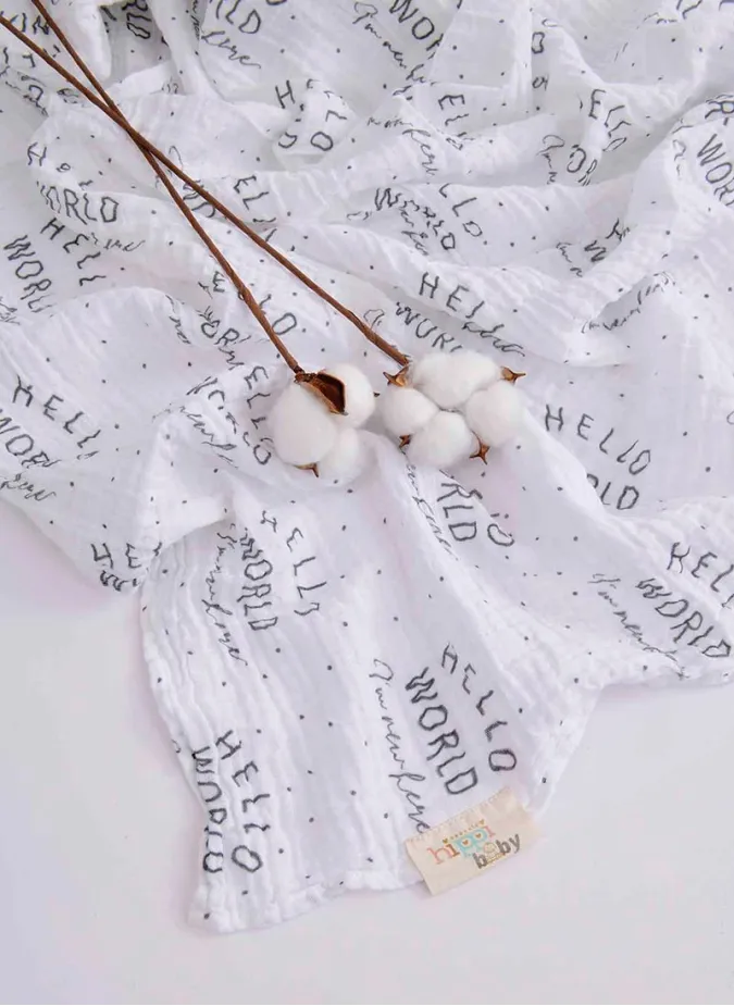 Hippi Yazılı Örtü