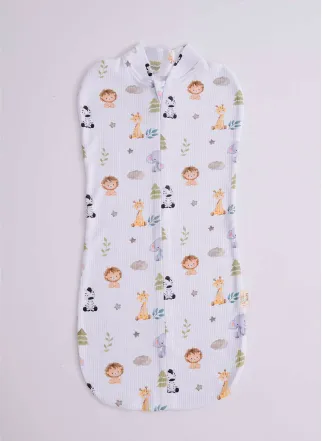 Hippi Orman Hayvanları Kundak Tulum