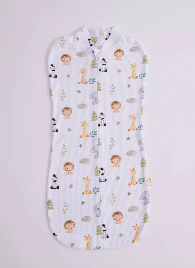 Hippi Orman Hayvanları Kundak Tulum