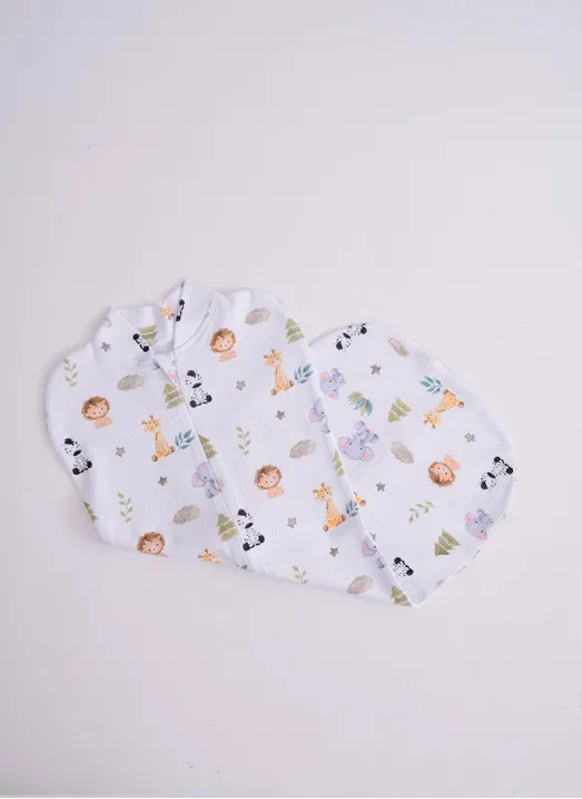 Hippi Orman Hayvanları Kundak Tulum