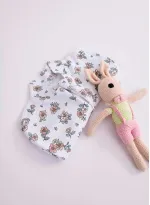 Hippi Çicek Kundak Tulum