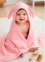 Hippi Pembe Bebek Havlu